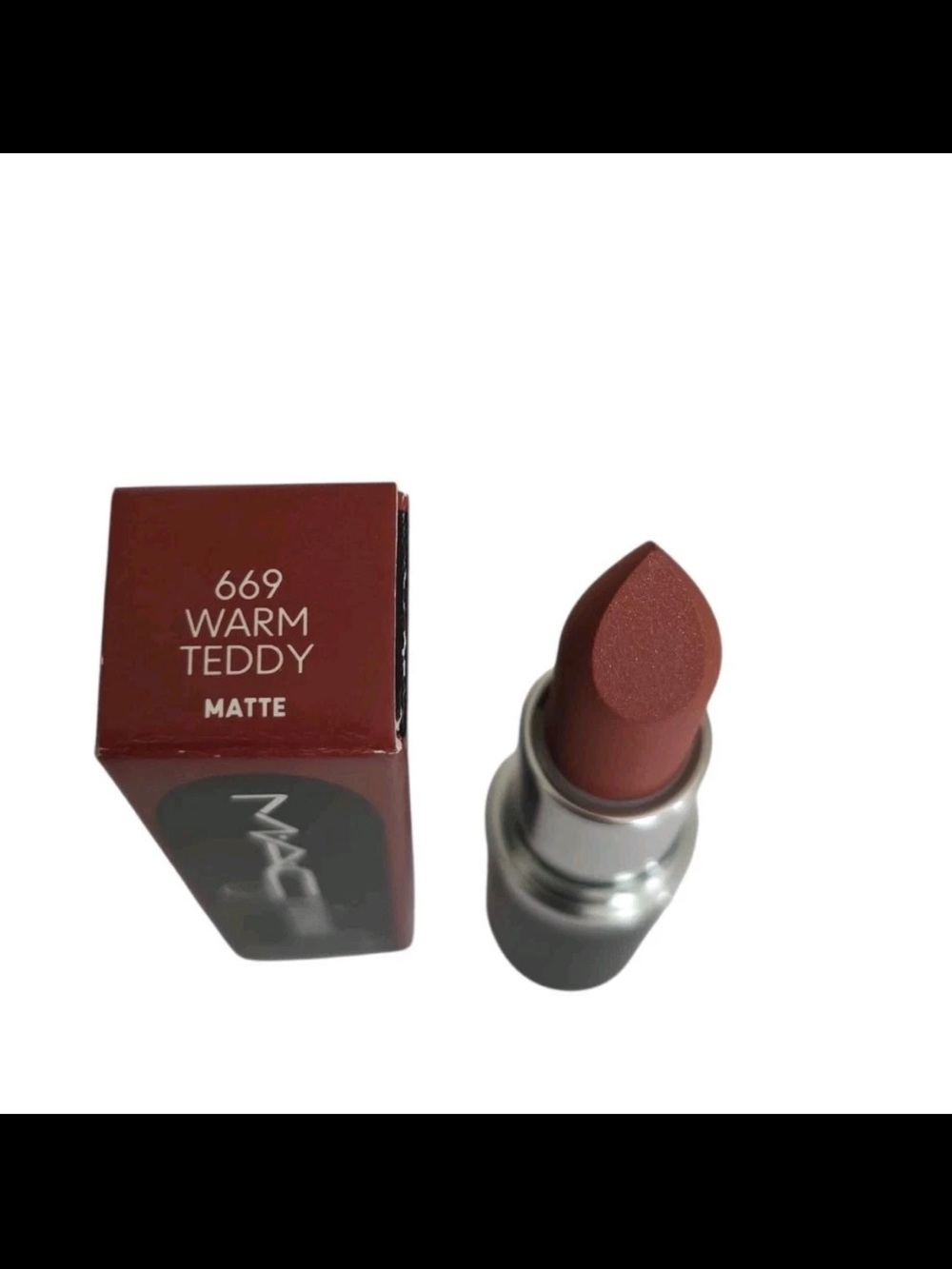M.A.C Macximal Matte Lipstick - 669 Warm Teddy - 0.12 oz / 30.5 g - New in Box - Picture 2 of 5